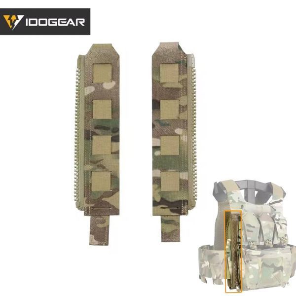 Панель-адаптер IDOGEAR з блискавкою YKK для штурмових панелей та гідраторів на MOLLE 592344574 фото