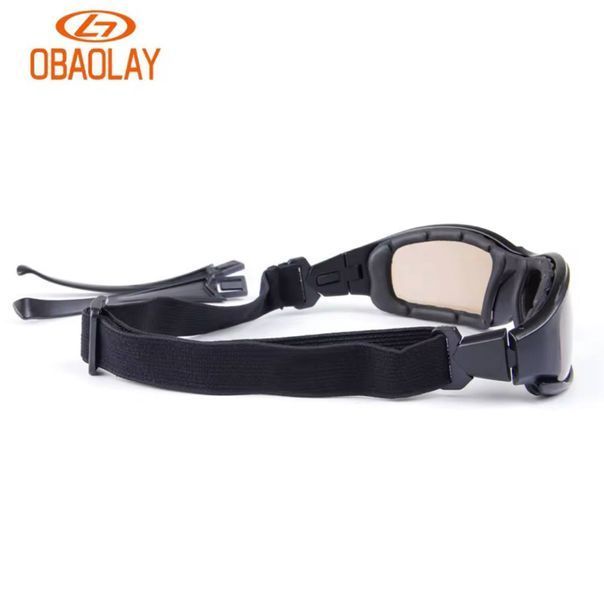Защитные тактические солнцезащитные очки с поляризацией X7 Black + 4 комплекта линз 594959704 фото