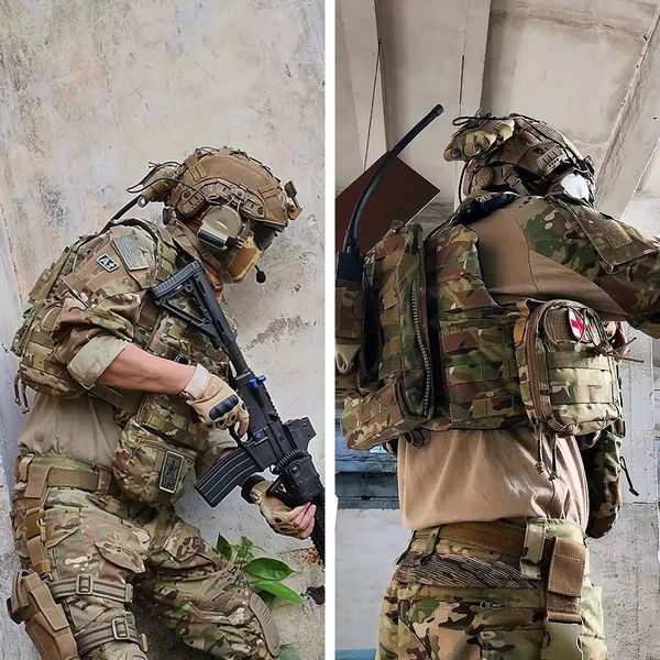 Тактична сорочка військова Убакс Idogear G3 з налокітниками, multicam Rip-Stop, розмір S 573272722 фото