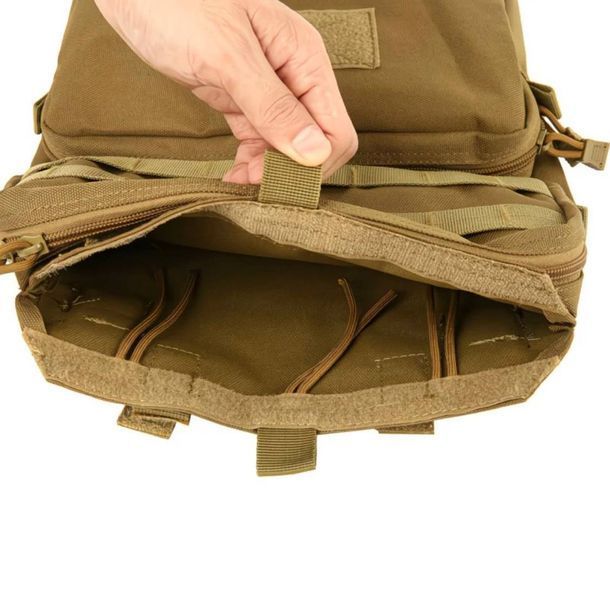 Тактичний рюкзак-панель для гідратора Excellent Elite Spanker, Cordura 500D Coyote 593045122 фото