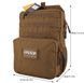 Тактичний рюкзак-панель для гідратора Excellent Elite Spanker, Cordura 500D Coyote 593045122 фото 3