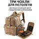 Рюкзак VOTAGOO военный (туристический) для охоты и рыбалки с тремя подсумками, 30л, цвет Койот, нейлон 1000D 557675460 фото 3
