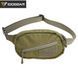 Тактична сумка-бананка поясна чоловіча IDOGEAR Cordura 500D нагрудна через плече, спортивна для телефону, Олива 596350039 фото 4