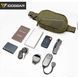 Тактична сумка-бананка поясна чоловіча IDOGEAR Cordura 500D нагрудна через плече, спортивна для телефону, Олива 596350039 фото 9