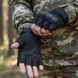 Тактичні рукавички безпалі Oakley без пальців Розмір L, чорні (велорукавиці, моторукавиці) 576693601 фото 3