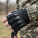 Тактичні рукавички безпалі Oakley без пальців Розмір L, чорні (велорукавиці, моторукавиці) 576693601 фото 6