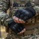 Тактичні рукавички безпалі Oakley без пальців Розмір L, чорні (велорукавиці, моторукавиці) 576693601 фото 5
