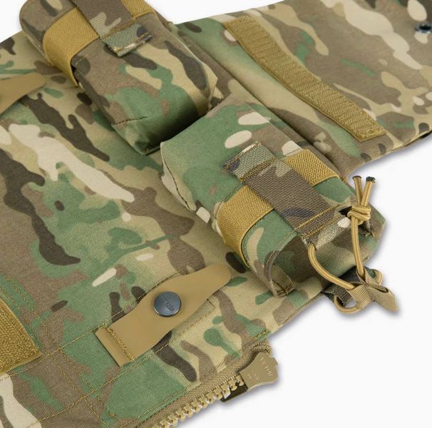 Тактична штурмова задня панель IDOGEAR Zip-On Panel, рюкзак-підсумок під гідратор, Multicam 592344571 фото