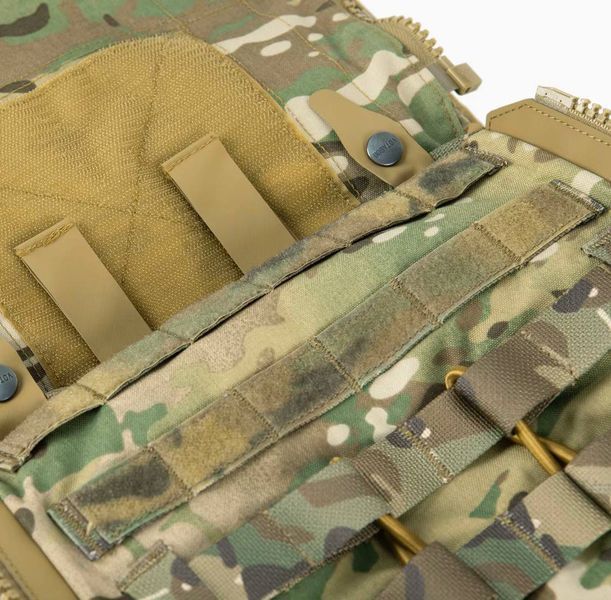 Тактична штурмова задня панель IDOGEAR Zip-On Panel, рюкзак-підсумок під гідратор, Multicam 592344571 фото